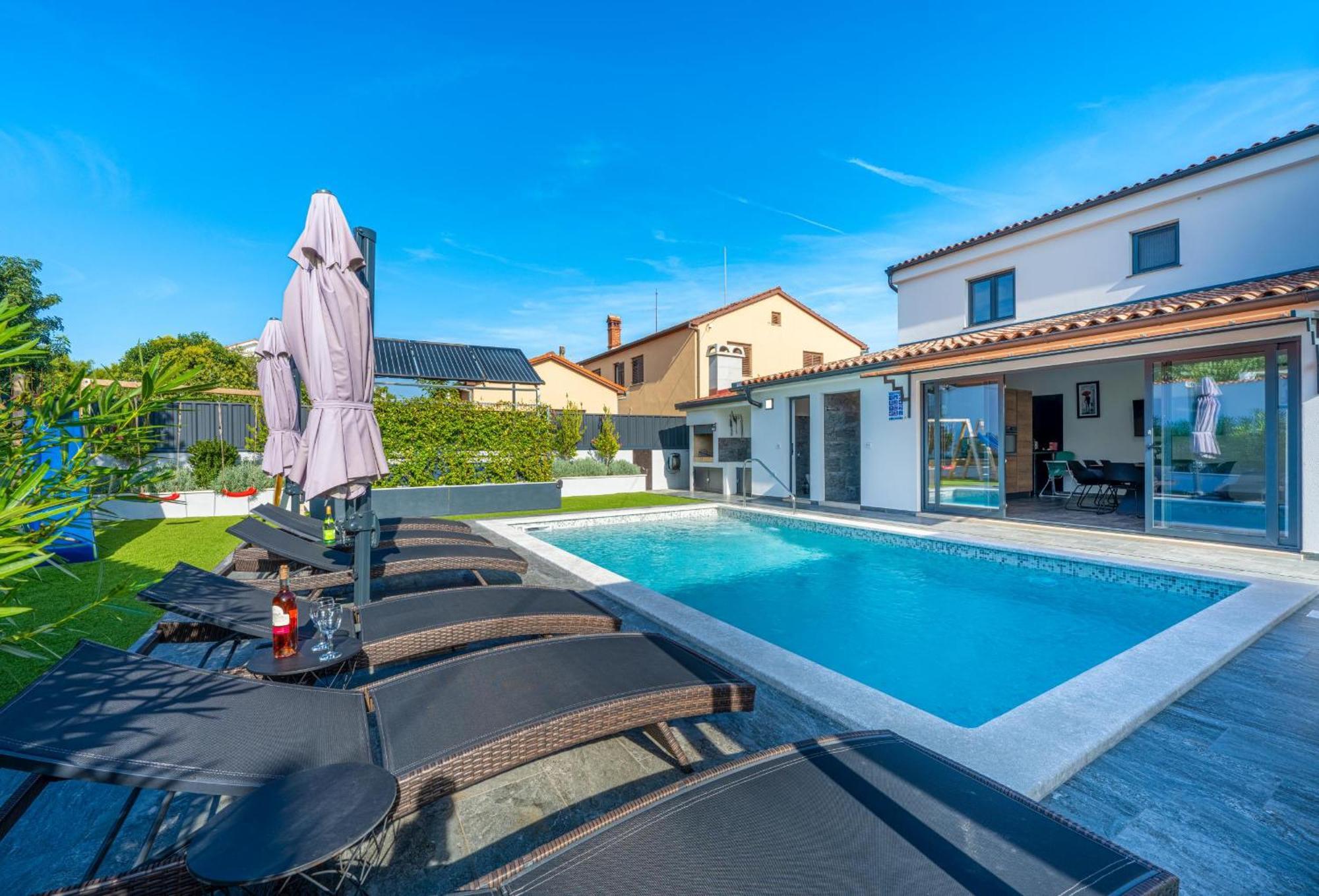 Villa Paradise Медулин Екстер'єр фото
