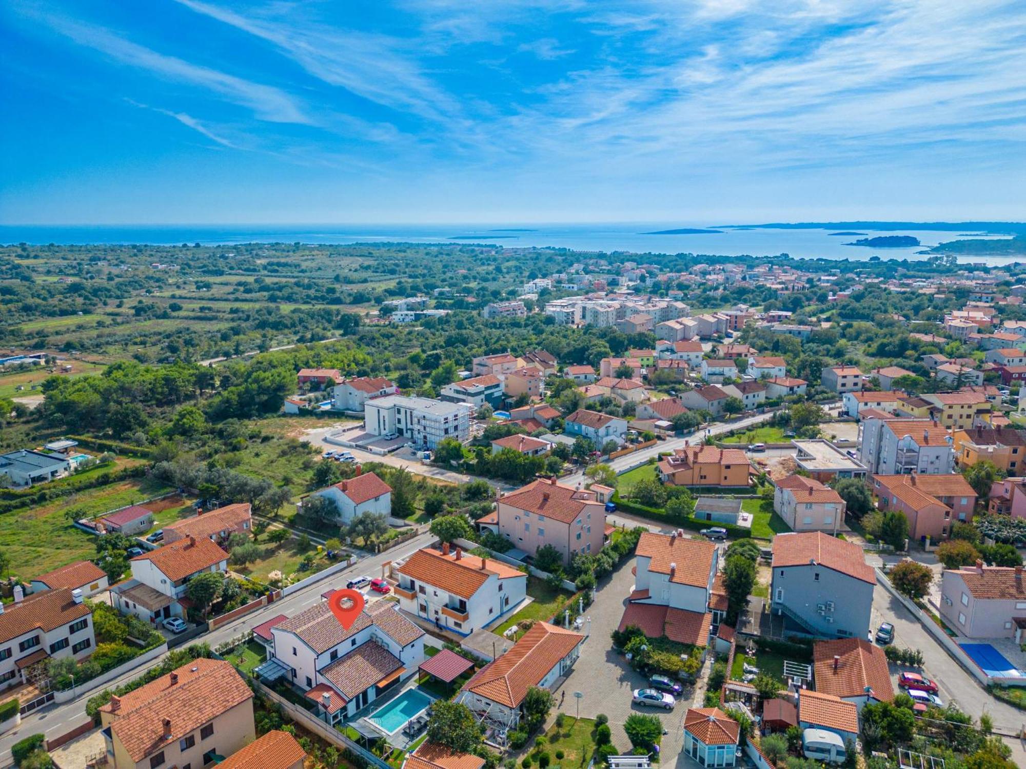 Villa Paradise Медулин Екстер'єр фото